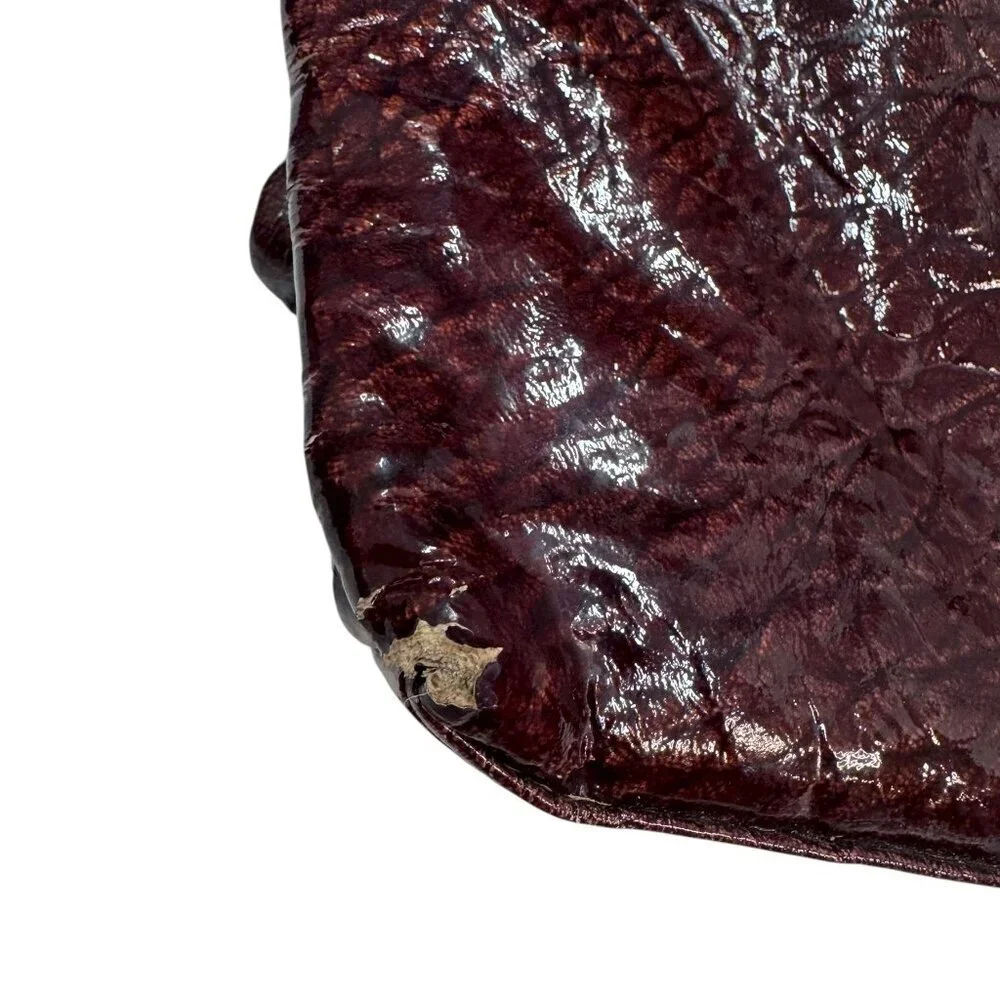 Alexander Wang “Darcy” Large Studded Leather Tote – Burgundy